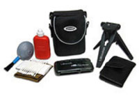 Lenmar Digital Camera Starter Kit: Tripod, Case, Card Reader, Cleaning Kit, Media Case (DCK1000)